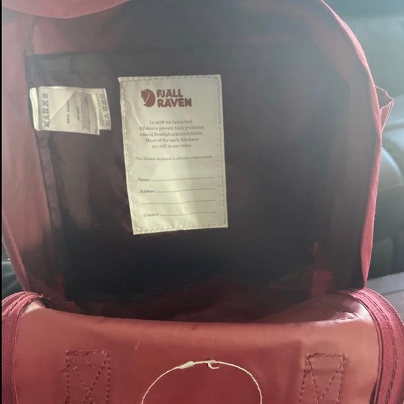 Mini Fjällräven Kånken Red - Picture 4 of 4